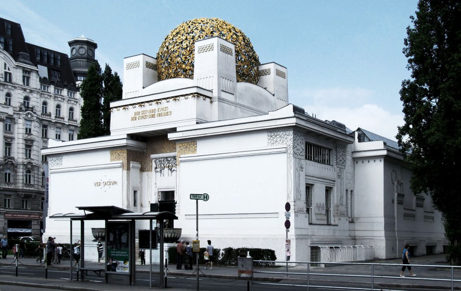 J. M. Olbrich, il Palazzo della Secessione a Vienna.