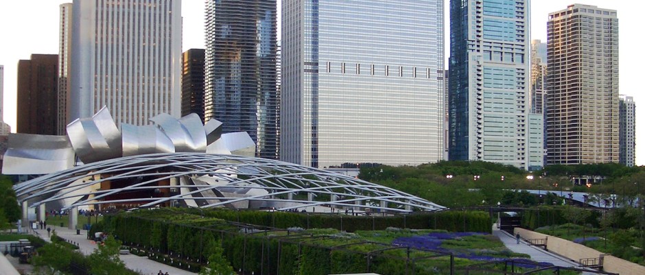 Frank Gehry, Pritzker Pavilion.