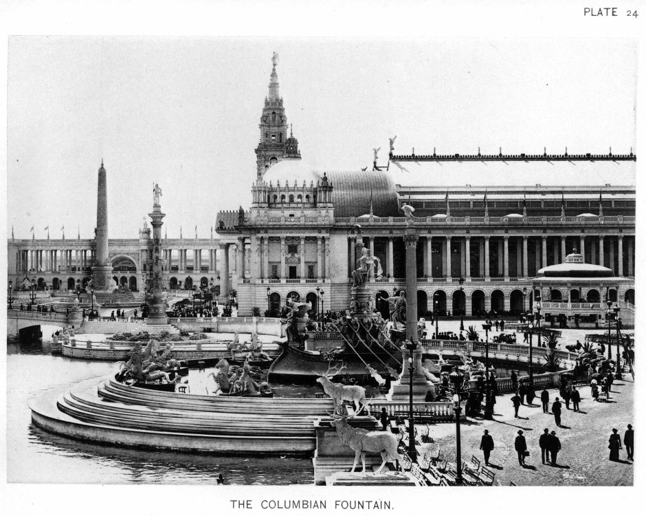 !893, The columbian fountain.