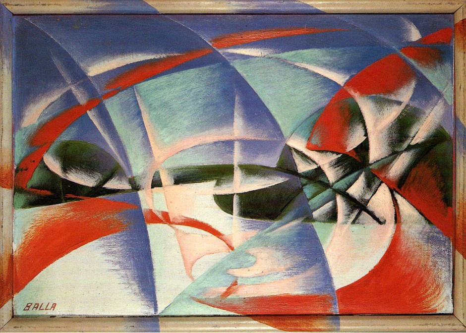 Giacomo Balla, velocità.