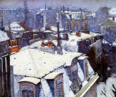 Gustave Caillebotte, tetti.