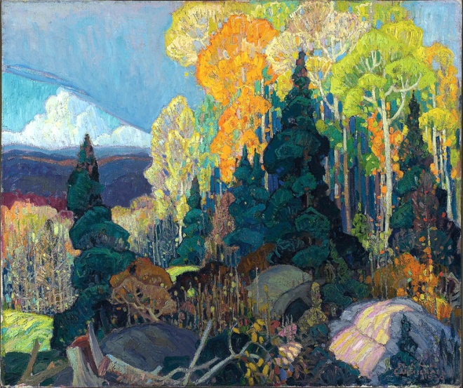 franklin-carlmichael-autumn-hillside-1920