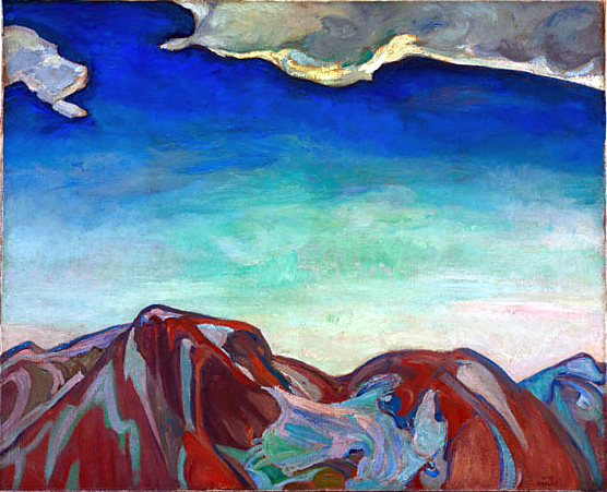 F. Horsman, The cloud red mountain.