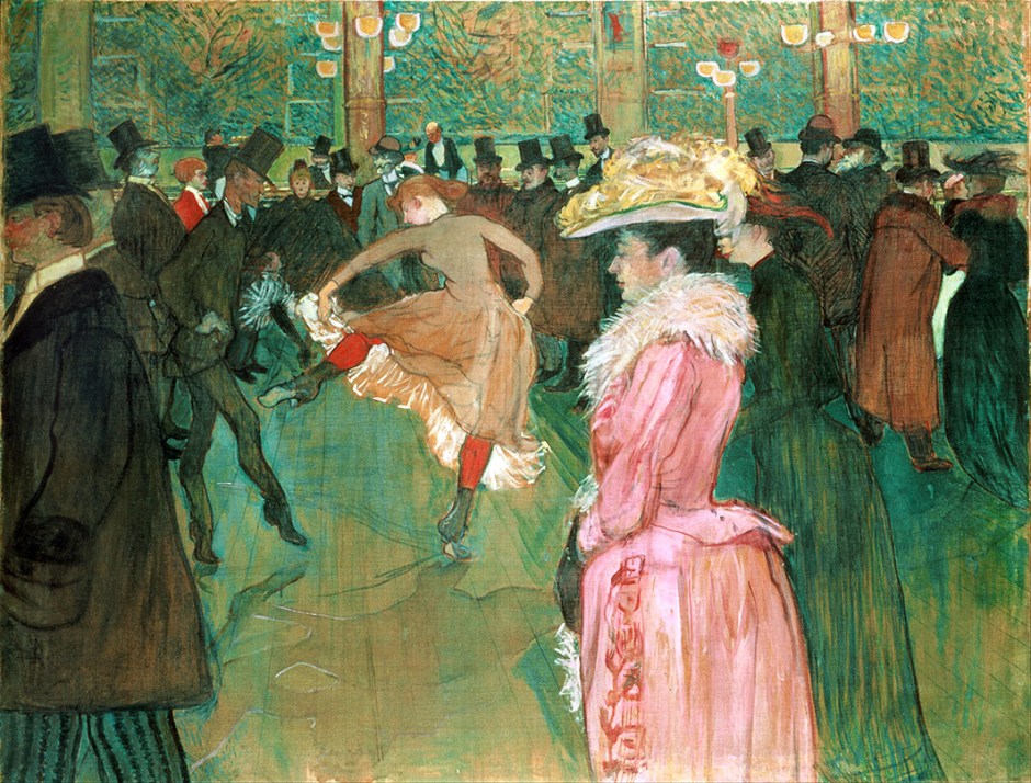 Henri de Toulouse Lautrec, Al Moulin Rouge, la danza.