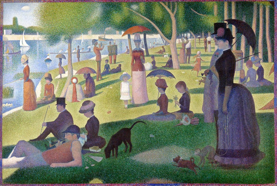 Georges Seurat, domenica alla Grande Jatte.