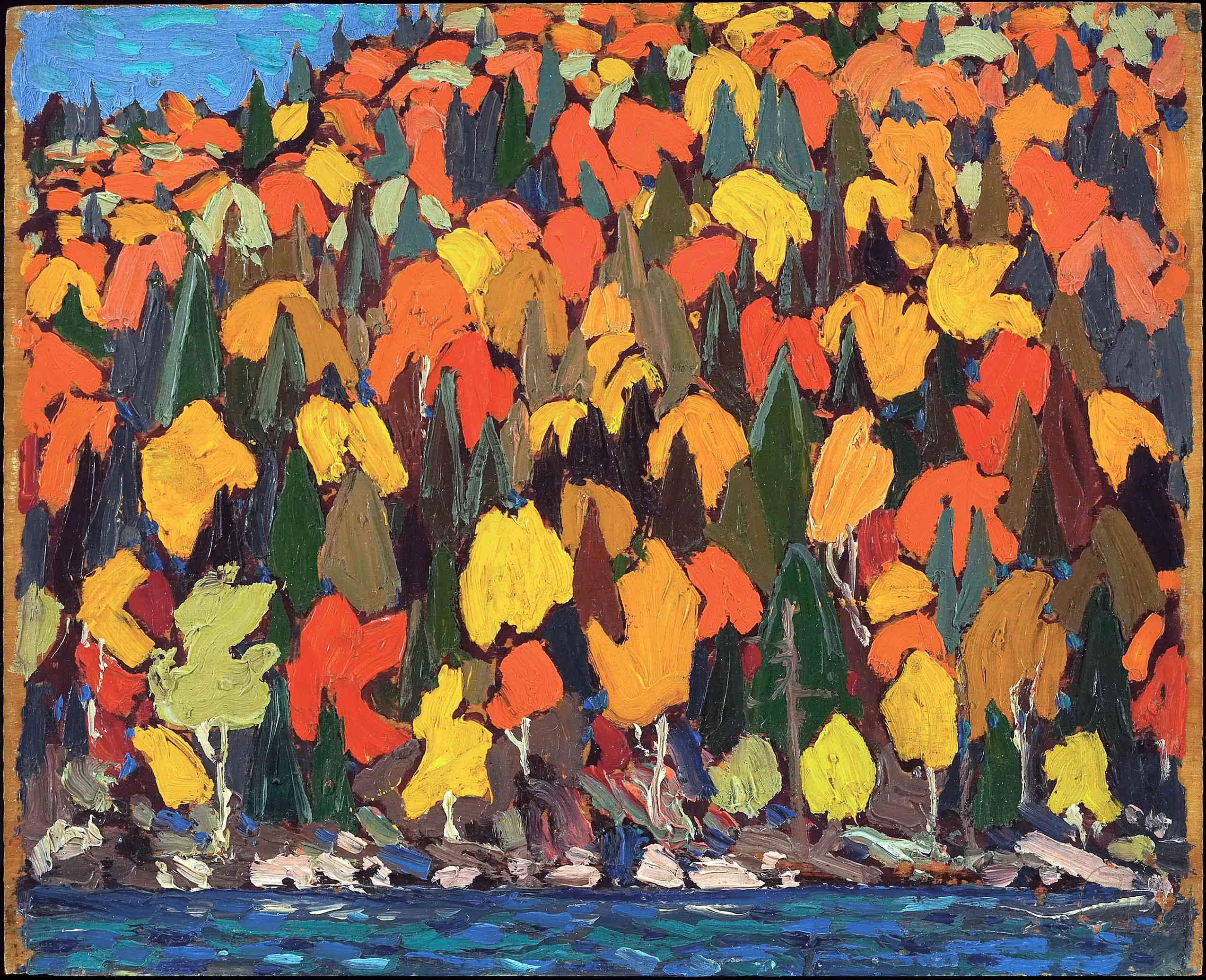 Tom_Thomson_-_Autumn_Foliage_-_Google_Art_Project