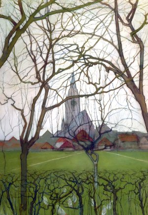 St. Jacob's church, Winterswijk, by Piet Mondriaan