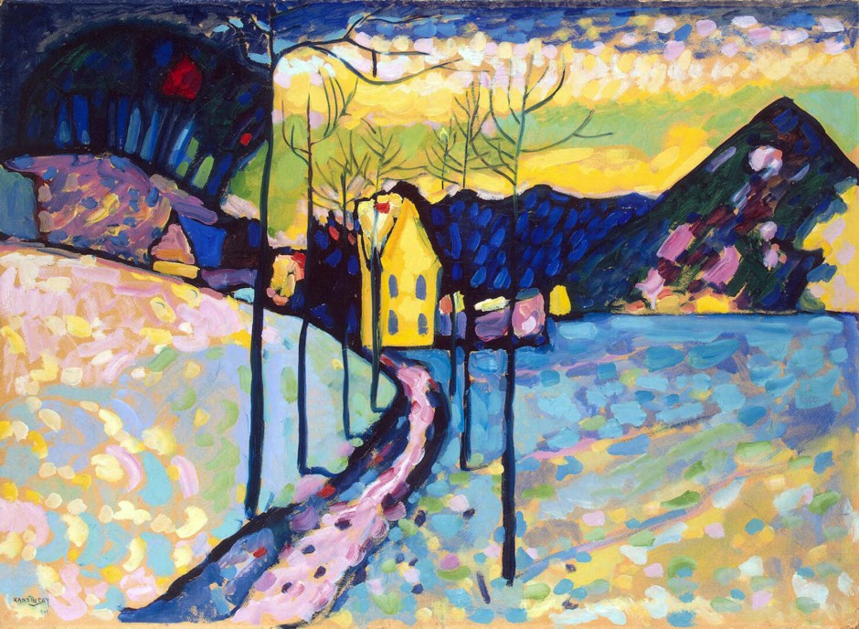 Vassily Kandinsky, Paesaggio invernale.