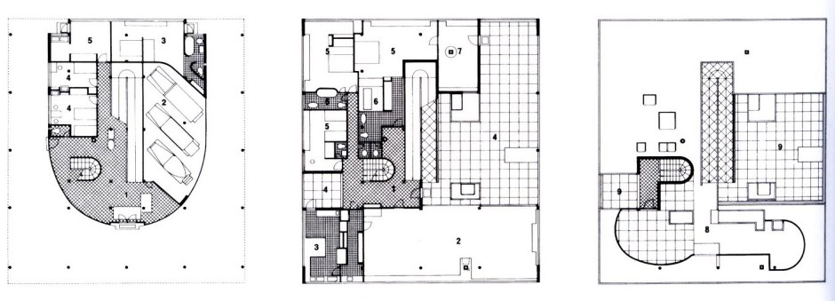 plan villa savoye