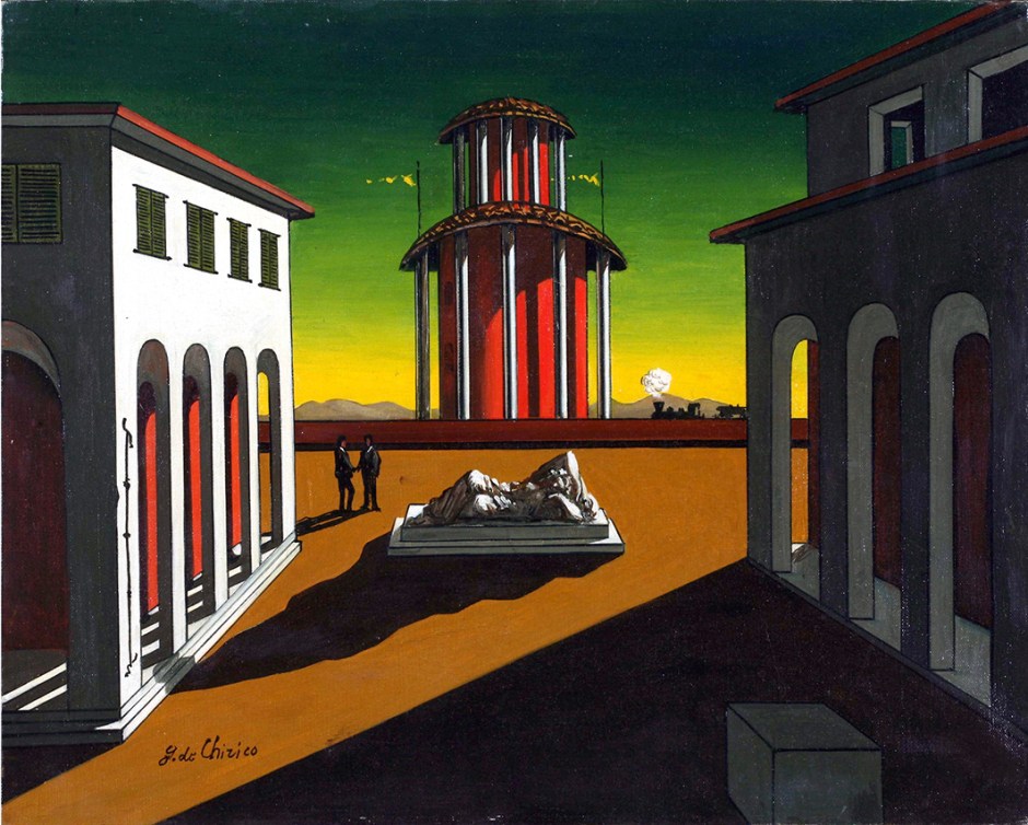 Piazza d'Italia-de chirico
