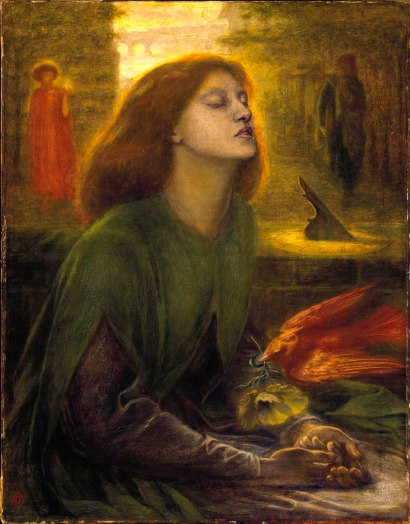 Dante Gabriel Rossetti: Beata Beatrix, ca 1864-70.