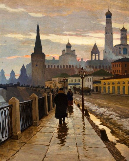 michael_germashev-a_view_of_the Kremlin_from_the _Moscow_river_embankment