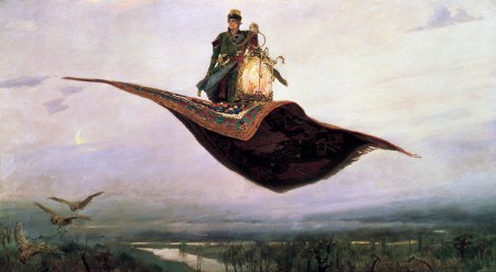 Viktor Vansetsov, Il tappeto volante, 1880.