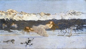 Giovanni Segantini, Il castigo delle lussuriose, 1891