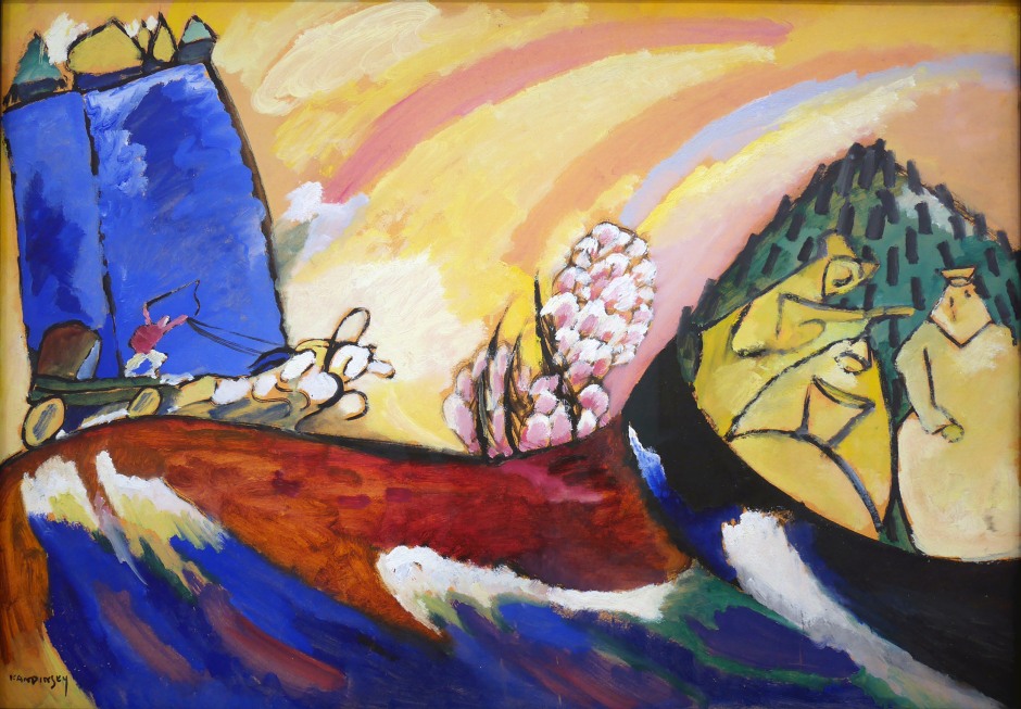 10_Vassily Kandinsky, Dipinto con troika, 1911