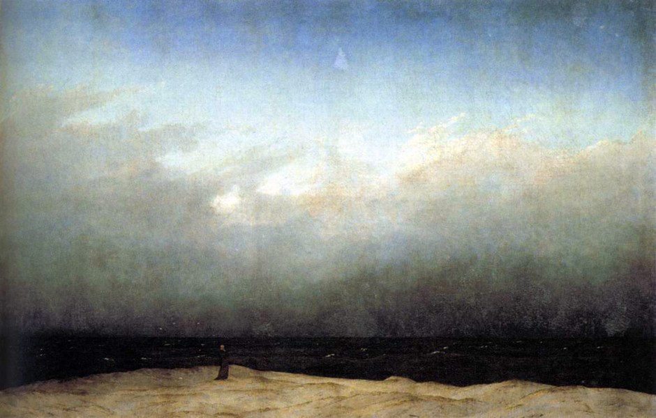 caspar david friedrich-Monk_by_the_Sea