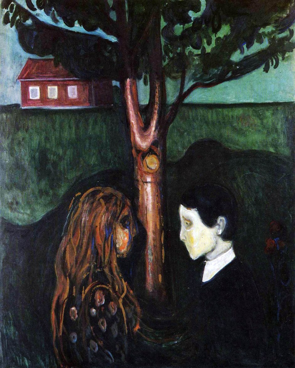 Edvard Munch, Occhi negli occhi