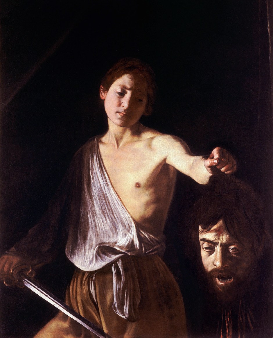 Caravaggio, David con la testa di Golia, 1609-10