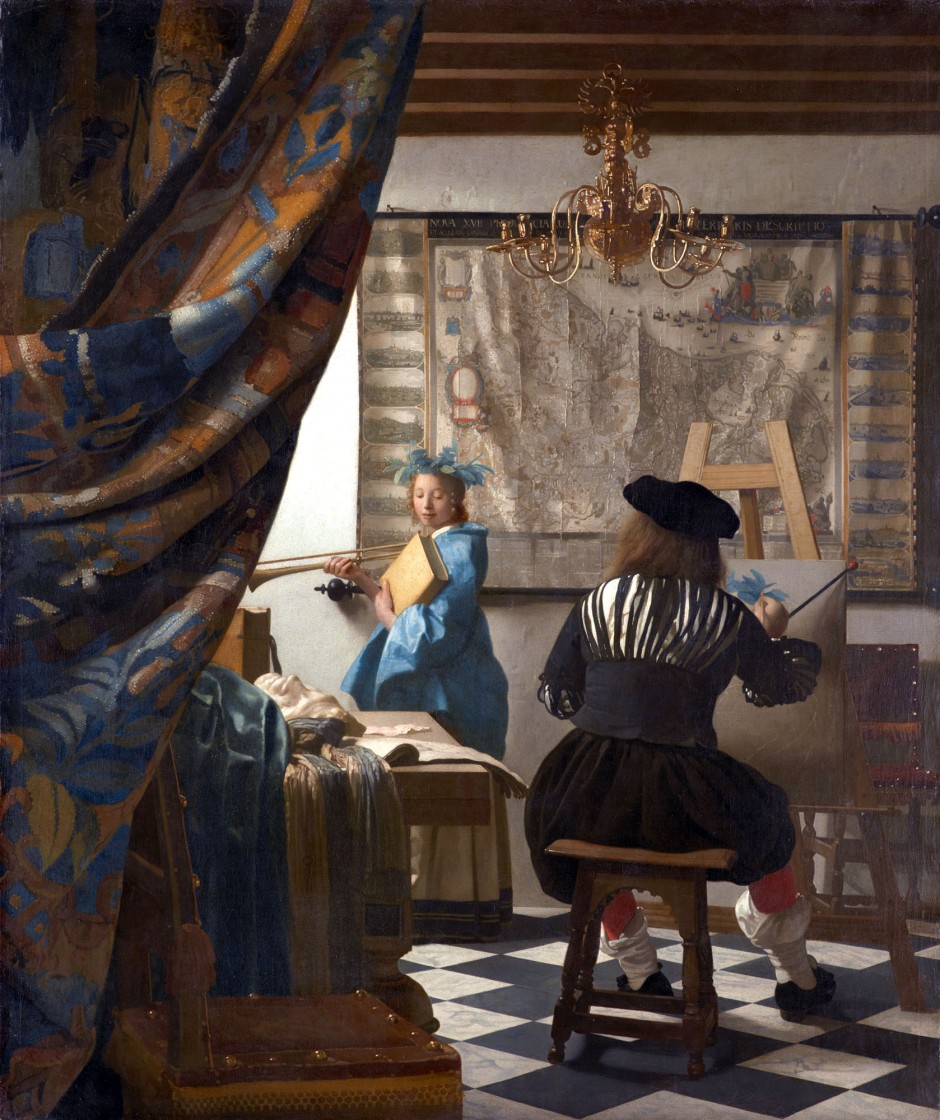 Jan_Vermeer_allegoria della pittura-1666