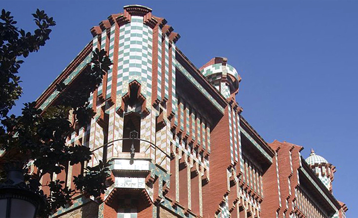 Antoni Gaudì, Casa Vicens-cut