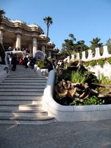 Antoni Gaudì Parc Güell scalinata img