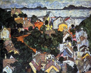Egon Schiele, Paesaggio estivo
