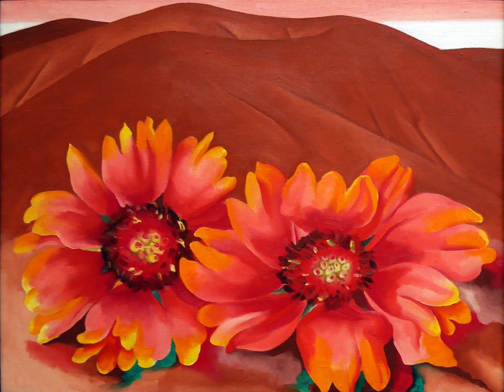 Georgia O'Keeffe quadro fiori img