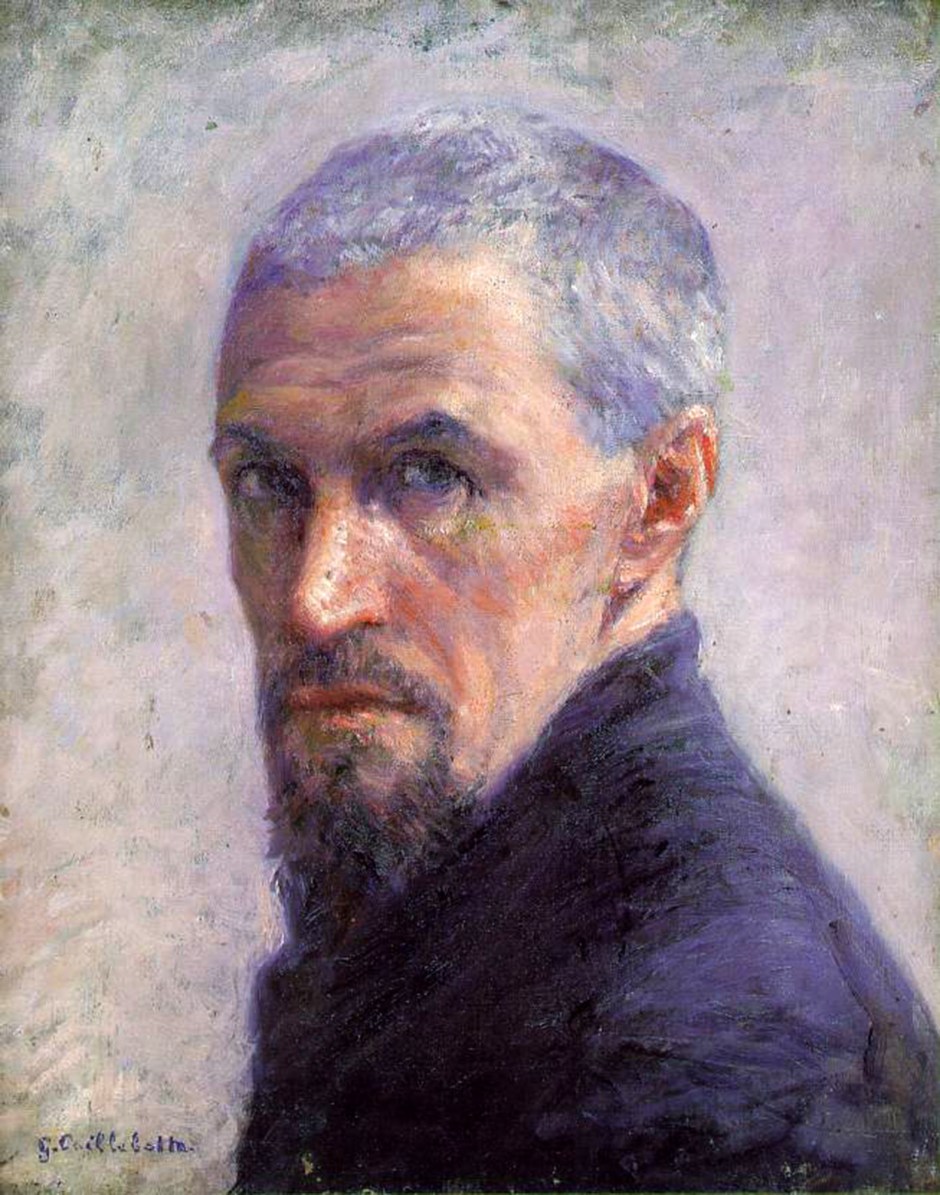 Gustave Caillebotte, autoritratto, 1892