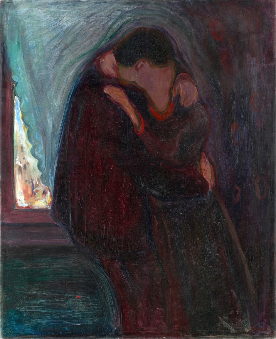 Edvard Munch, Il bacio, 1897