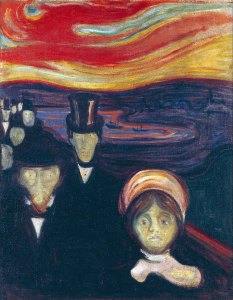 Edvard Munch, Angoscia, 1894
