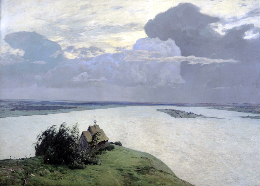Isaac Levitan, Sopra l'eterna pace, 1894