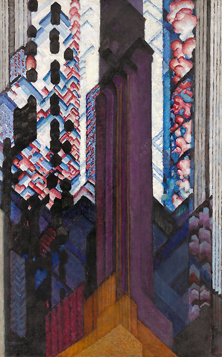 Frantisek Kupka, Reminescenza di una cattedrale, 1920-23