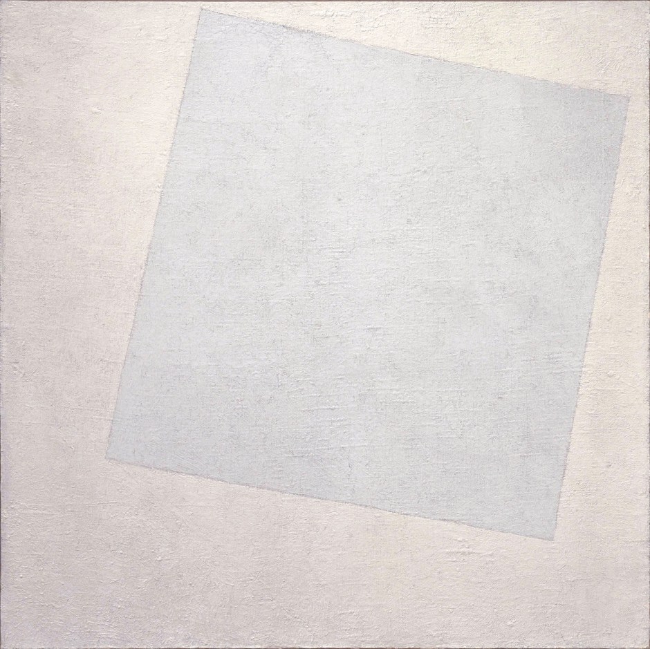 Kazimir Malevic, Bianco su bianco, 1918