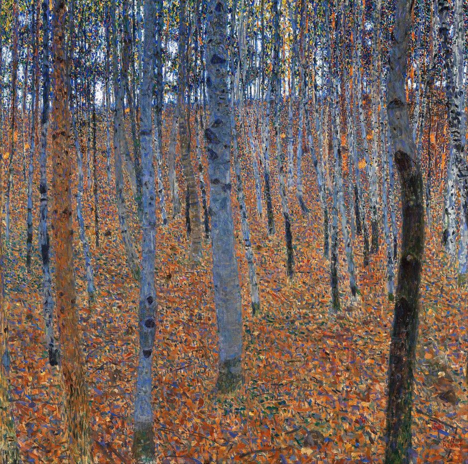 Gustav Klimt, Faggeto, 1902