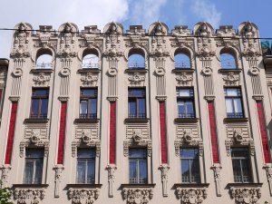 Michail Ėjzenštejn, Casa in Alberta iela 2a, Riga