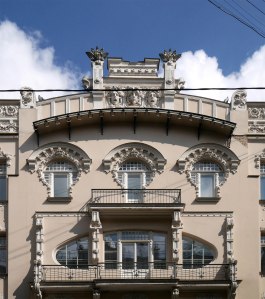 Michail Ėjzenštejn, Casa in Alberta iela 4, Riga