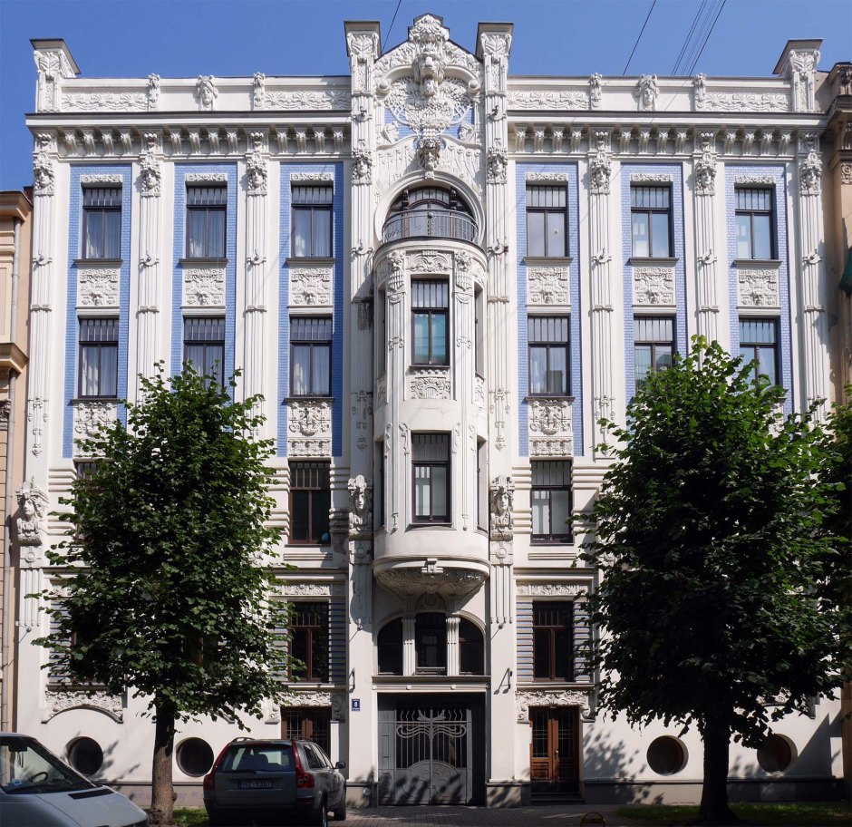 Michail Ėjzenštejn Casa in Alberta iela 4, Riga