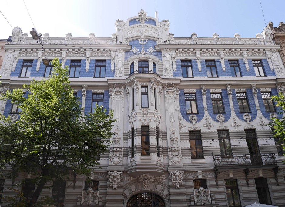 Michail Ėjzenštejn, Casa in Elizabetes iela 10b, Riga