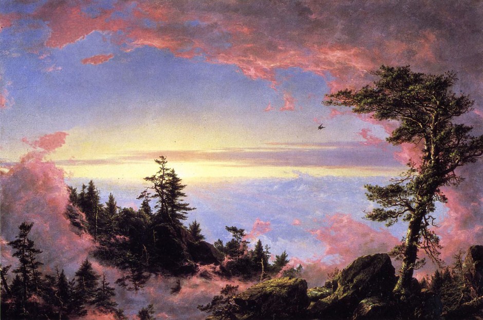Frederic Edwin Church, Alba sopra le nuvole, 1859