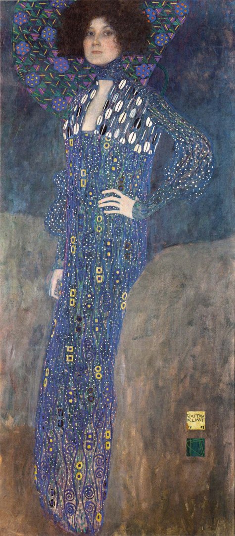 Gustav Klimt, Ritratto di Emilie Louise Flöge, 1902