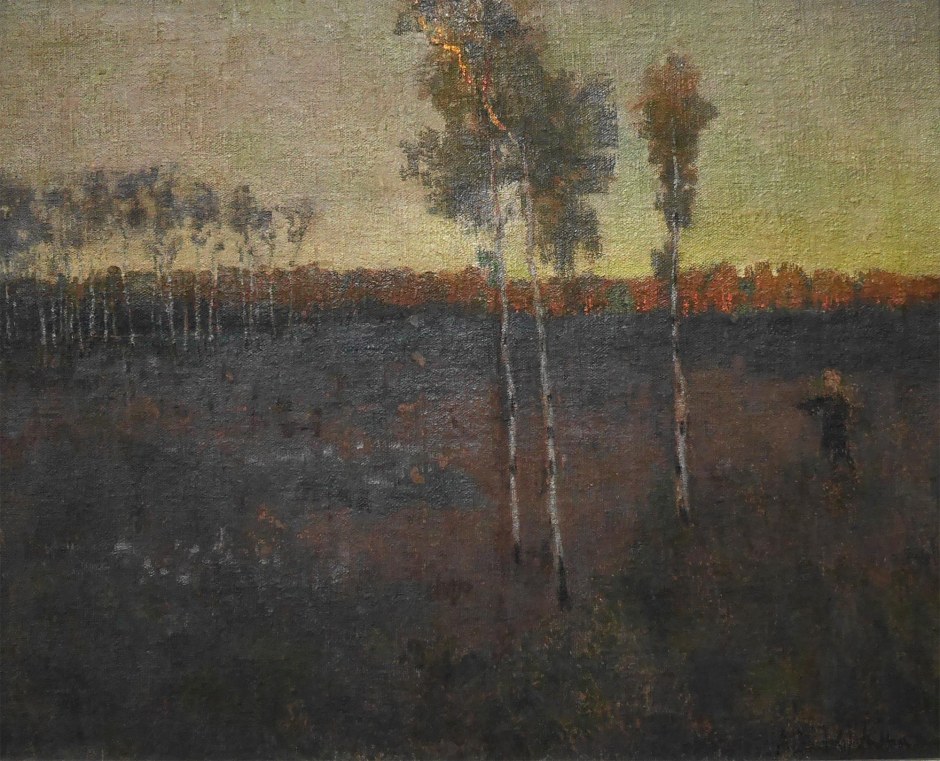 Johann Walter, Camminatore solitario, 1904 circa