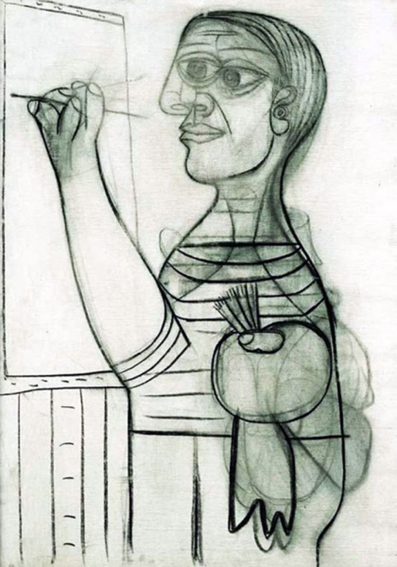 Pablo Picasso, Autoritratto, 1938