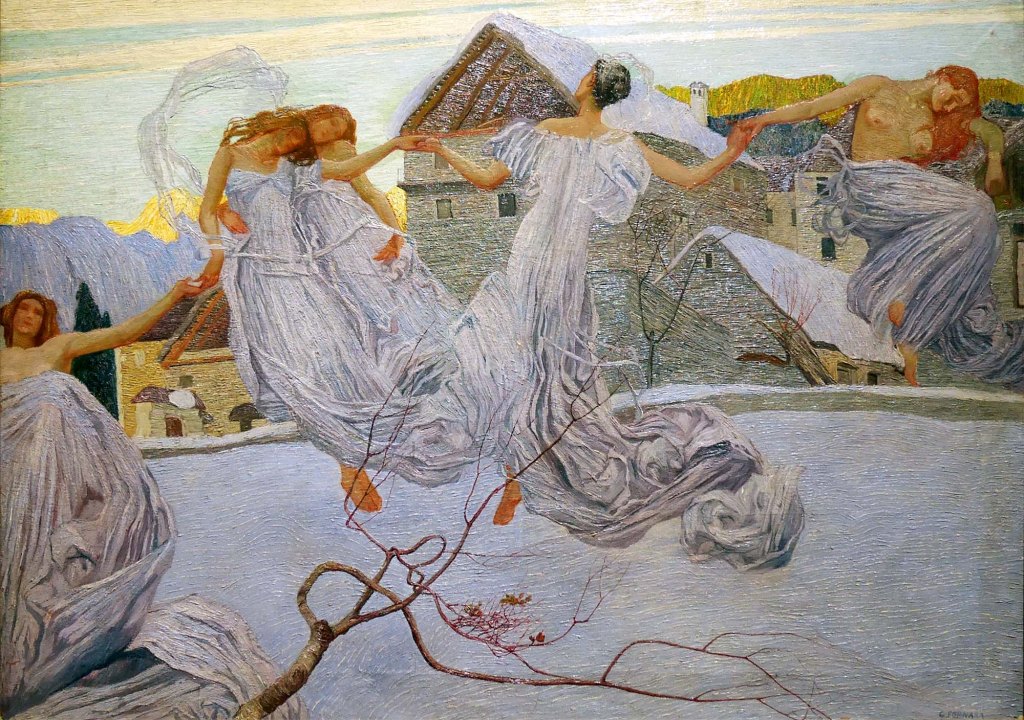 Carlo Fornara, da una leggenda alpina, 1902