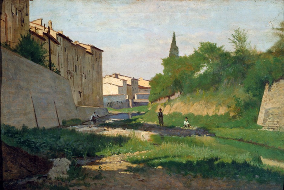 Odoardo Borrani, Il mugnone, 1870-72
