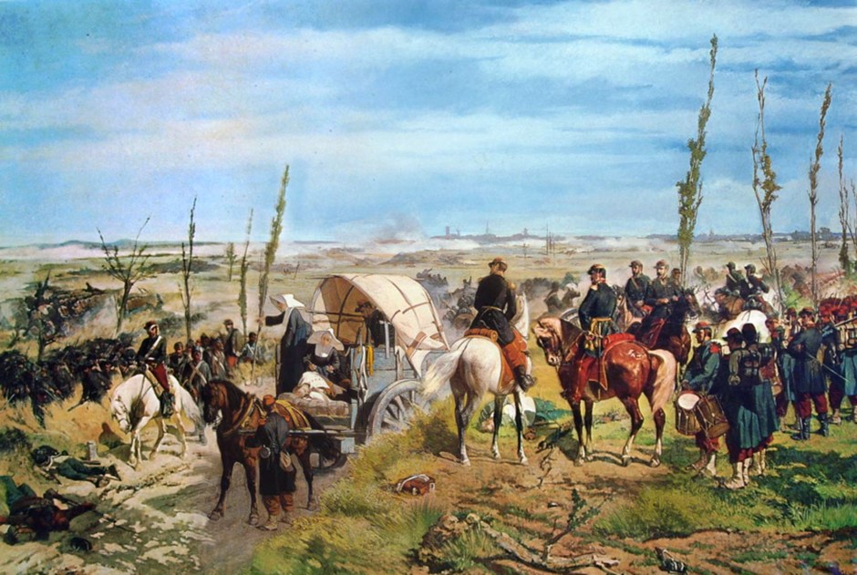 Giovanni Fattori, Il campo italiano alla Battaglia di Magenta, 1861-62