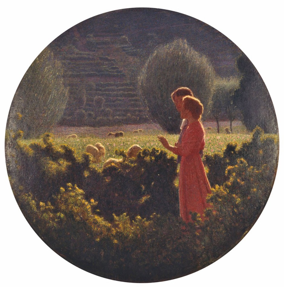 Giuseppe Pellizza da Volpedo, Passeggiata amorosa, 1901-1902