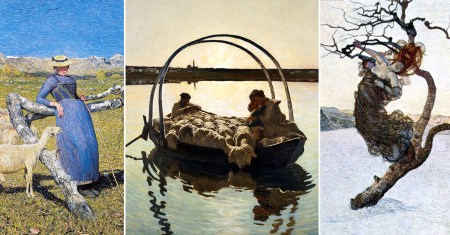 Giovanni Segantini opere divisionismo italiano