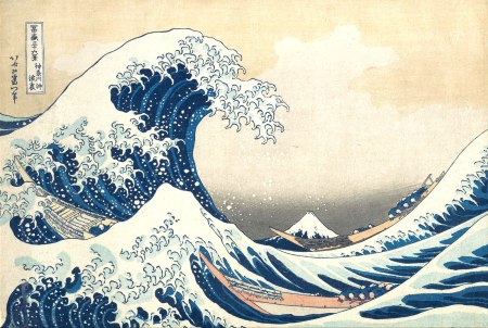 Hokusai, La grande onda di Kanagawa, 1830-31