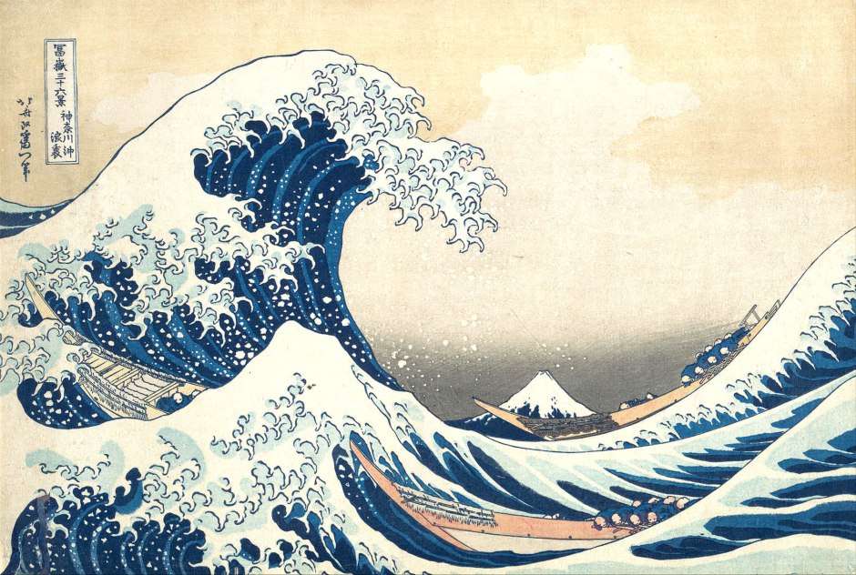 Hokusai, La grande onda di Kanagawa, 1830-31