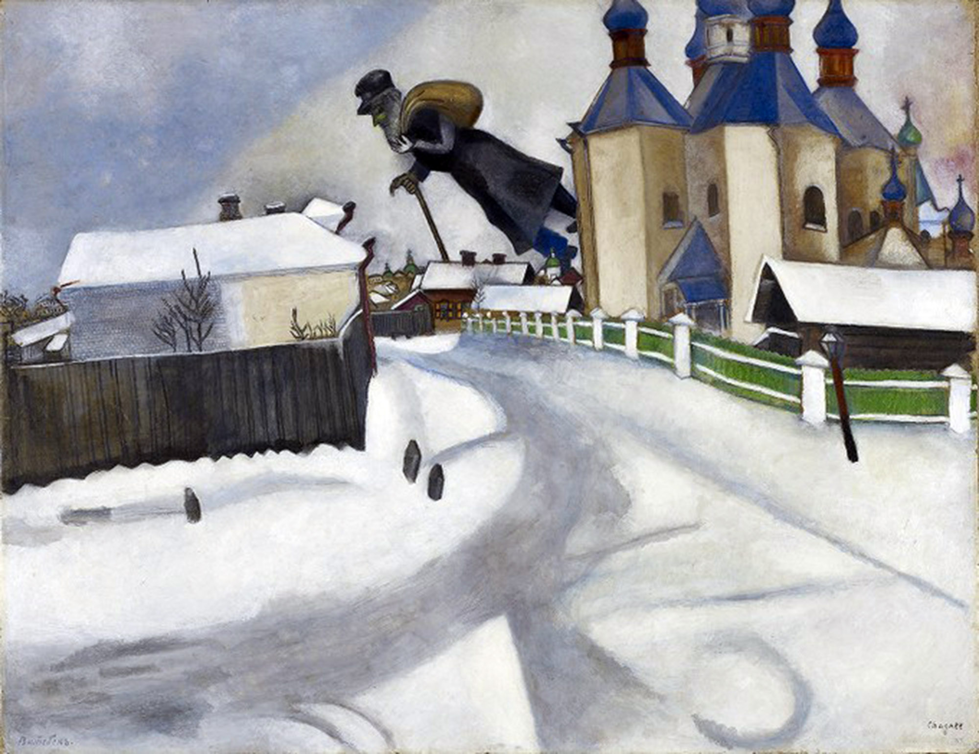Marc Chagall, Sopra Vitebsk, 1914